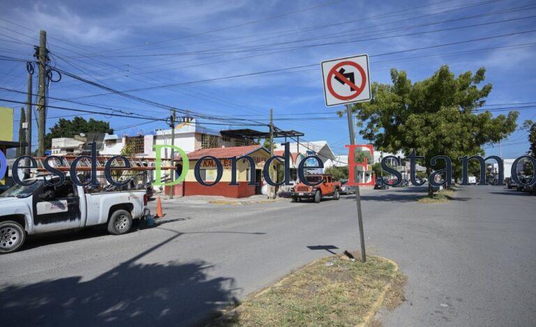 Anuncia SEDUMA cambio de sentido vial en calle Sierra Vista del Fracc. Villarreal