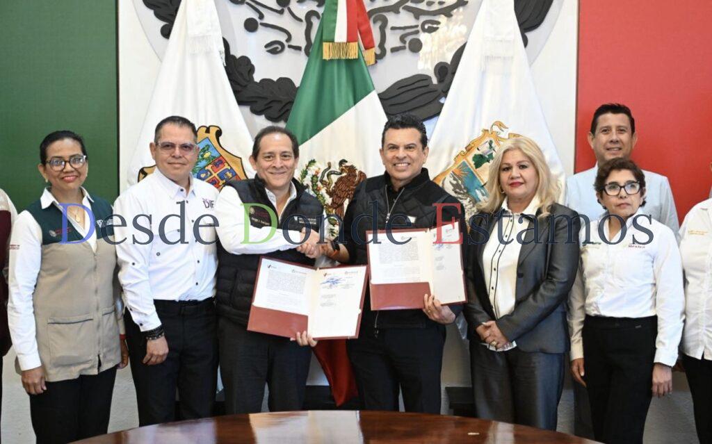 Suscribe Victoria convenio con IMSS Bienestar