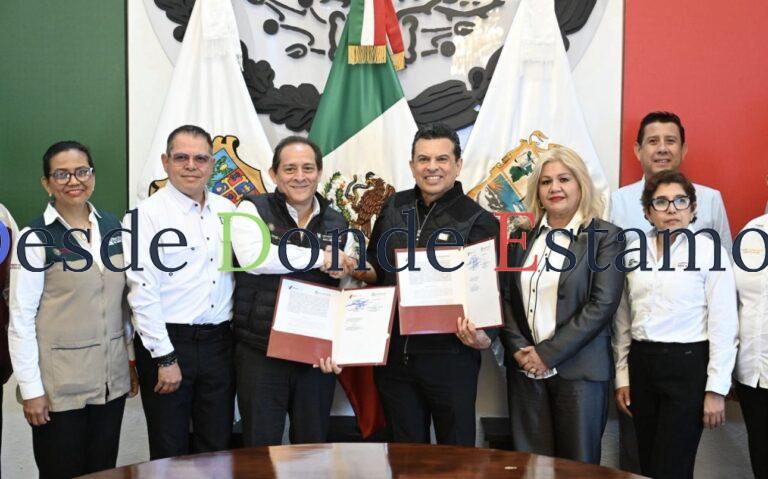 Suscribe Victoria convenio con IMSS Bienestar