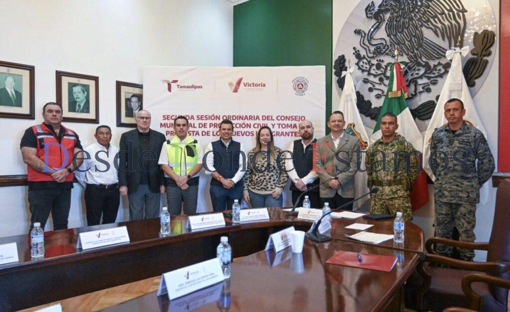 Preside Lalo Gattás sesión del Consejo Municipal de Protección Civil