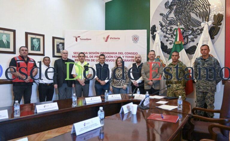 Preside Lalo Gattás sesión del Consejo Municipal de Protección Civil