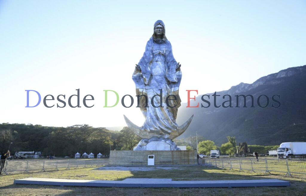 Entregará Américo monumental escultura de la Virgen de la Misericordia