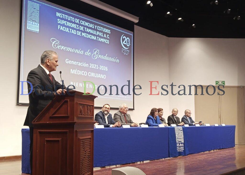 Son nuevas generaciones de médicos reflejo de la calidad humana que vive Tamaulipas: SST