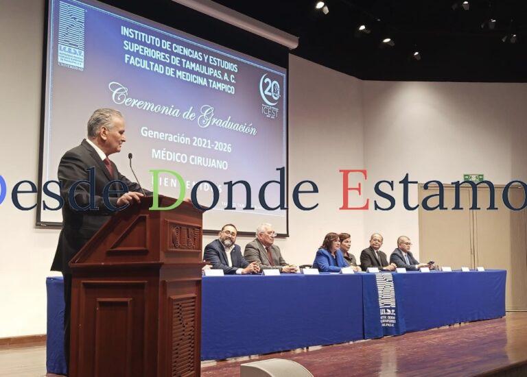 Son nuevas generaciones de médicos reflejo de la calidad humana que vive Tamaulipas: SST