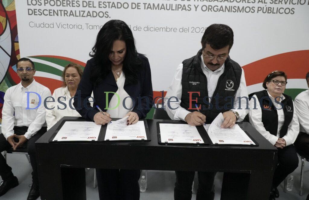 Otorgará la UAT becas a hijos de trabajadores del SUTSPET