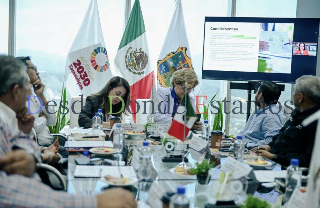 Primera reunión de Consejo Estatal de la Agenda 2030 para el Desarrollo Sostenible de Tamaulipas