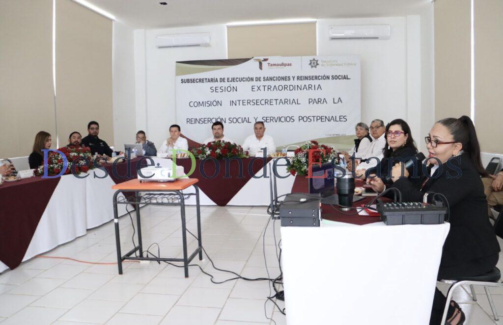 Celebra sesión Comisión Intersecretarial para la Reinserción Social