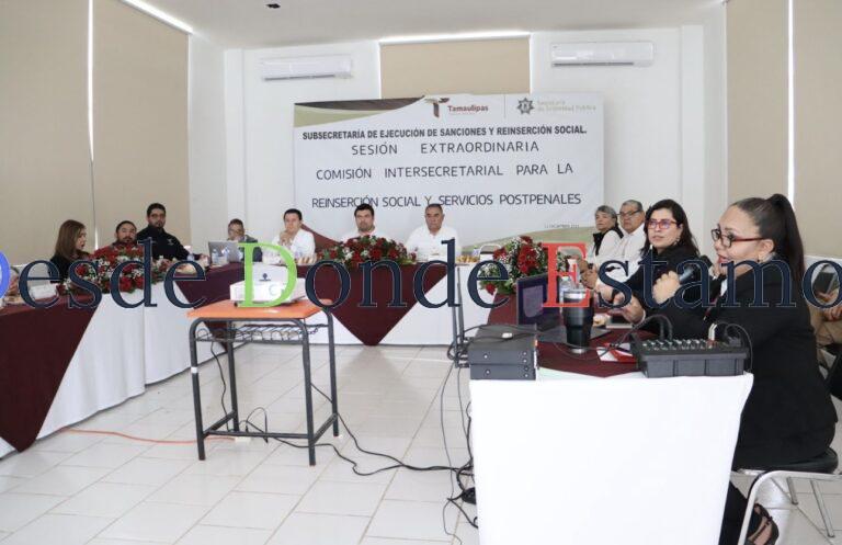 Celebra sesión Comisión Intersecretarial para la Reinserción Social