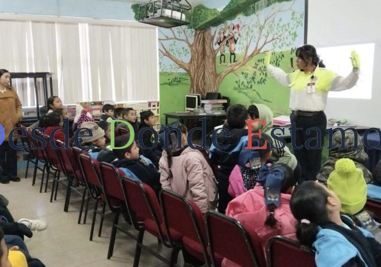 Promueve Municipio entre niñez respeto y seguridad vial