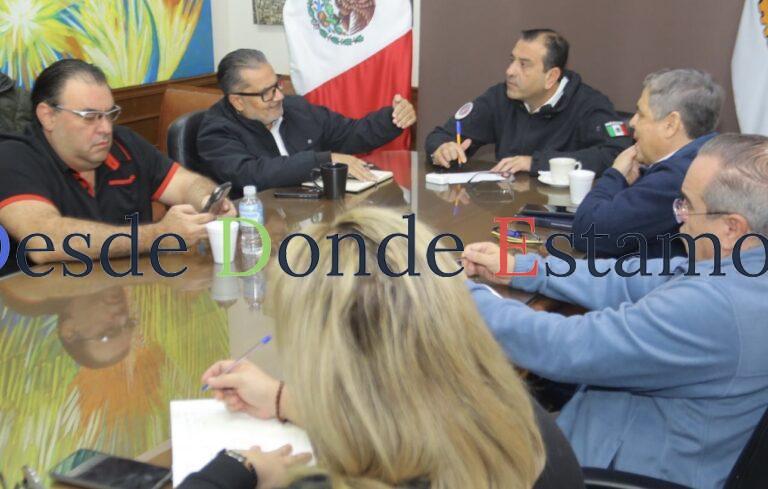 Evalúa Gabinete afectación por lluvias en Victoria