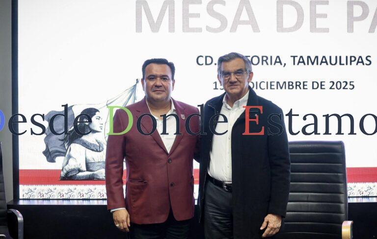 Reconoce Gobierno de Tamaulipas labor de Irving Barrios al frente de la Fiscalía de Justicia