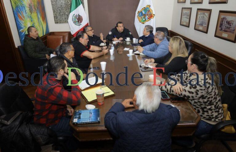 Evalúa Gabinete afectación por lluvias en Victoria