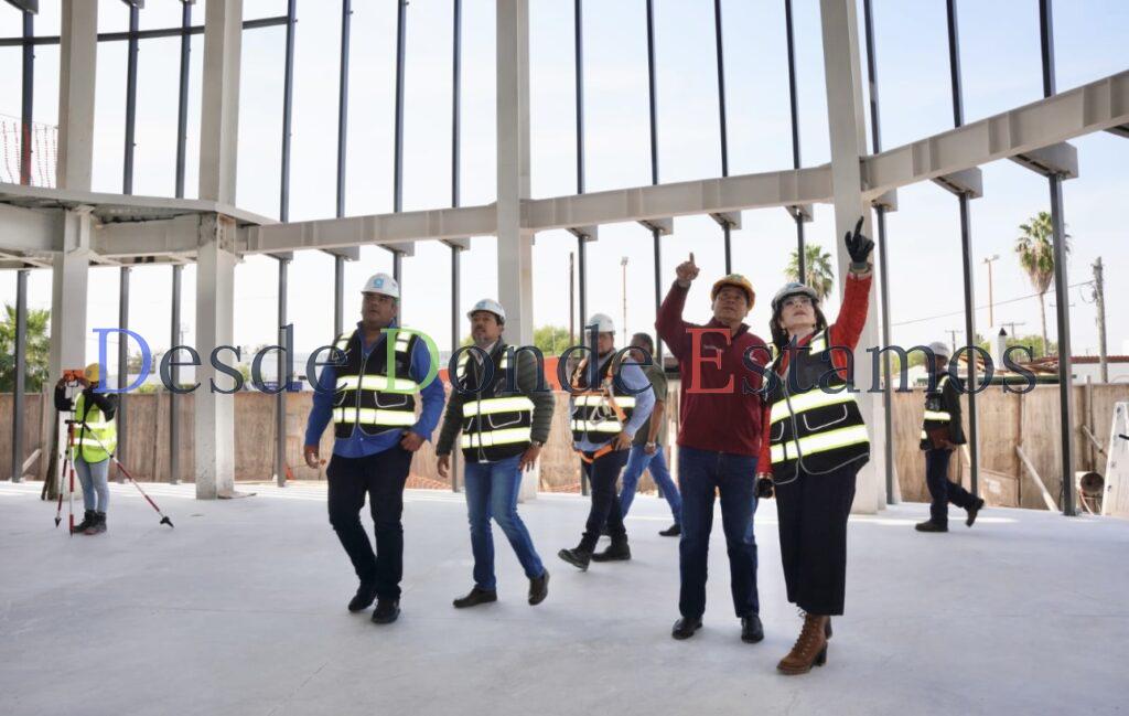Supervisa Carmen Lilia avance en construcción de Museo de Ciencia y Tecnología