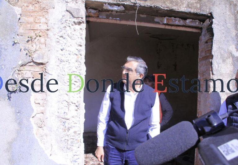 Transformará Américo edificio abandonado en modernas oficinas gubernamentales