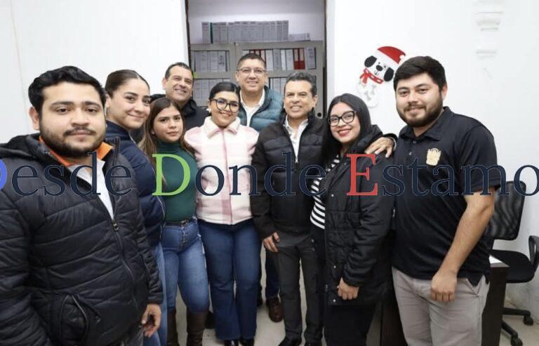 Reconoce y agradece Gattás trabajo de personal administrativo