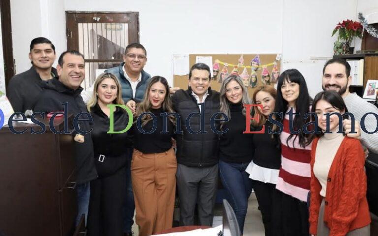 Reconoce y agradece alcalde Lalo Gattás trabajo de personal administrativo