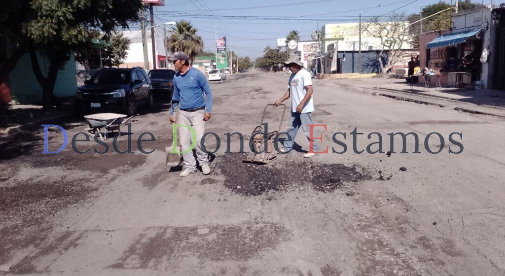 Repara Municipio daños por lluvia en avenida 27