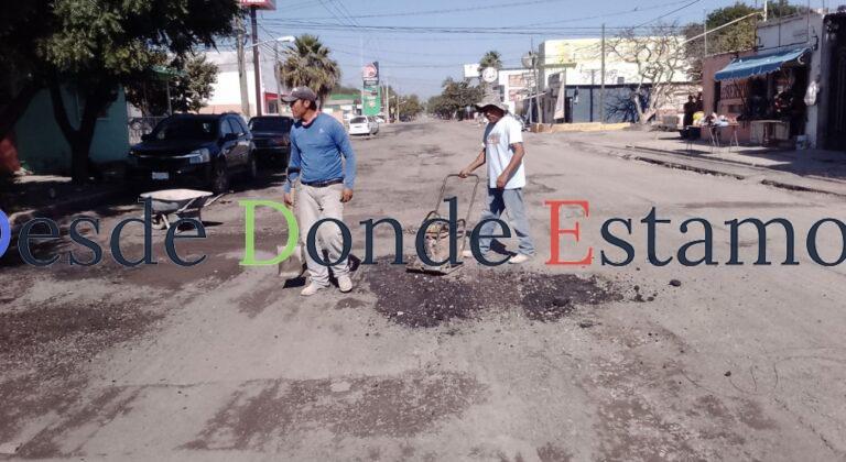 Repara Municipio daños por lluvia en avenida 27