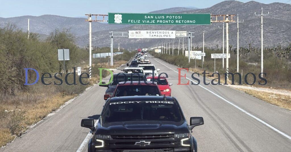 Transitan caravanas de migrantes por Tamaulipas sin incidentes