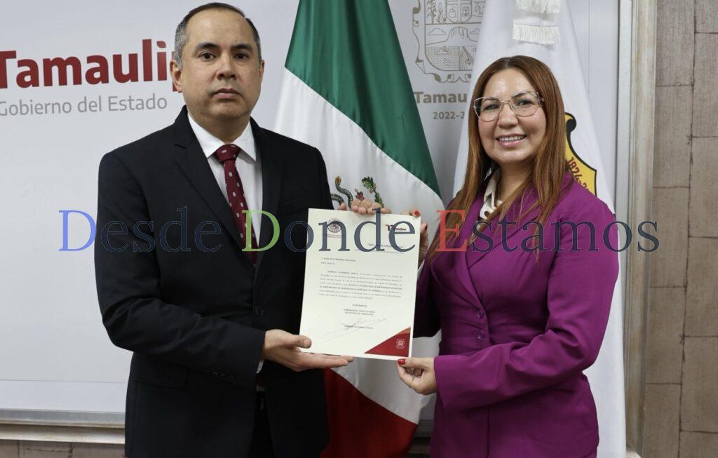 Fortalecen atención de Oficina Fiscal en Matamoros con nuevo nombramiento