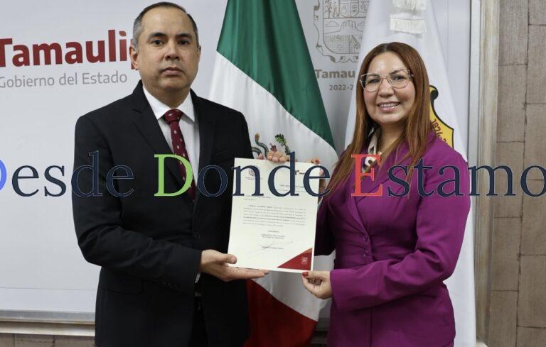 Fortalecen atención de Oficina Fiscal en Matamoros con nuevo nombramiento