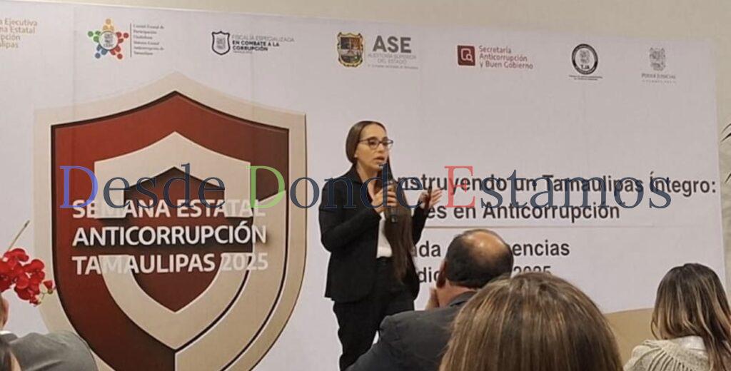 Participa Transparencia en jornada de ponencias “Construyendo un Tamaulipas Íntegro”