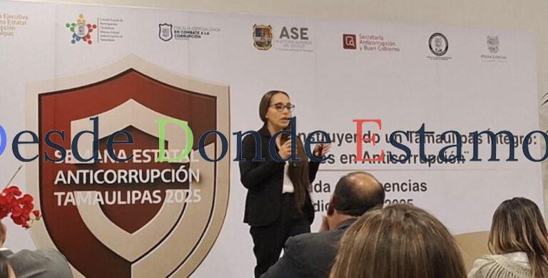 Participa Transparencia en jornada de ponencias “Construyendo un Tamaulipas Íntegro”