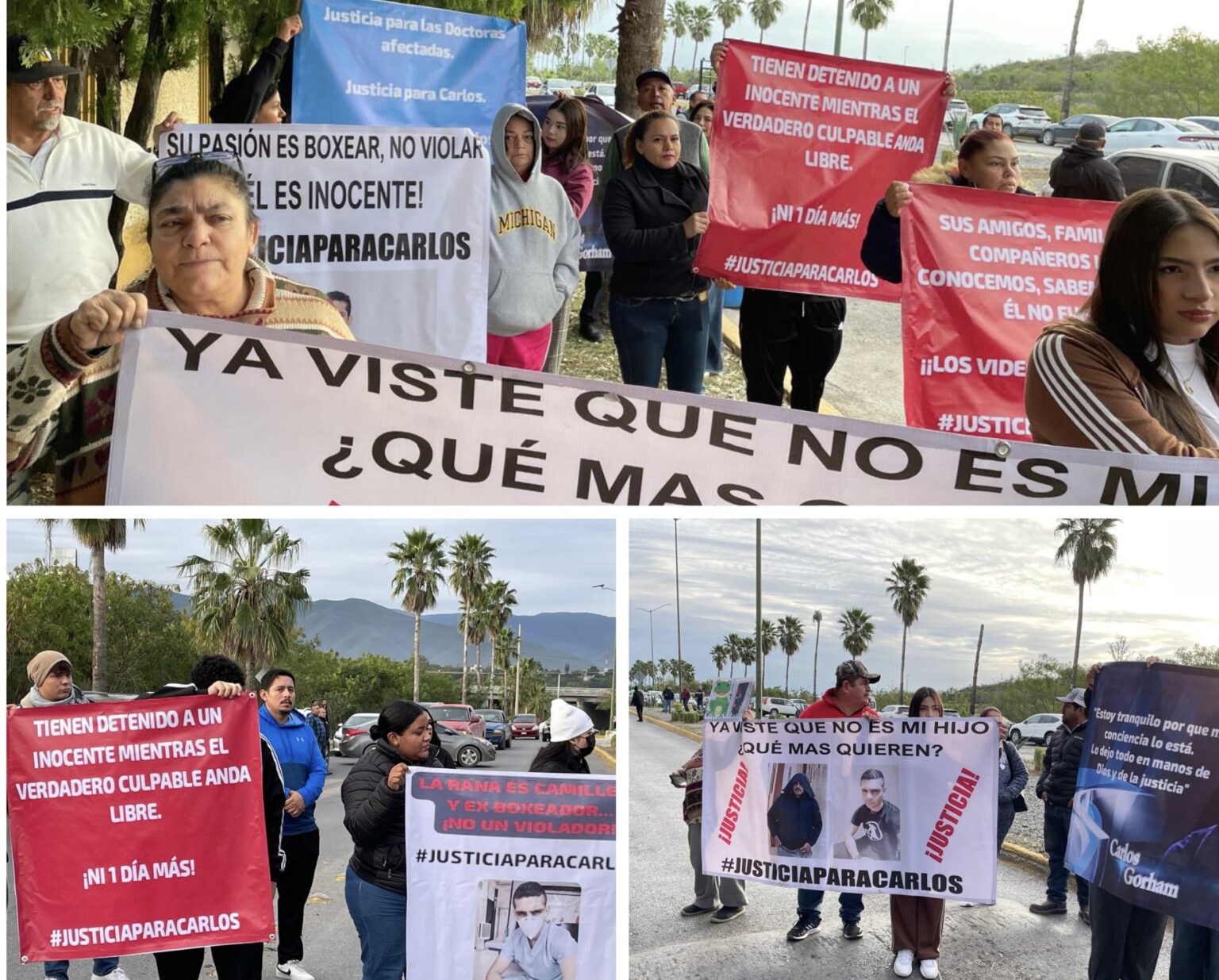 Protestan trabajadores del Hospital Infantil