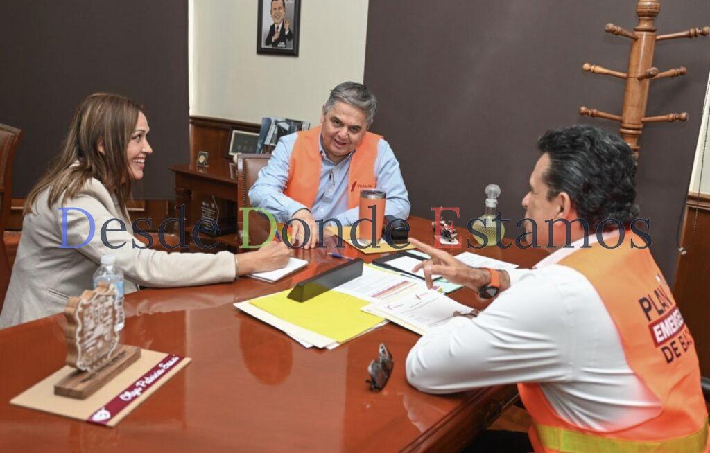 Sostiene Lalo Gattás reunión con colaboradores del gobierno municipal