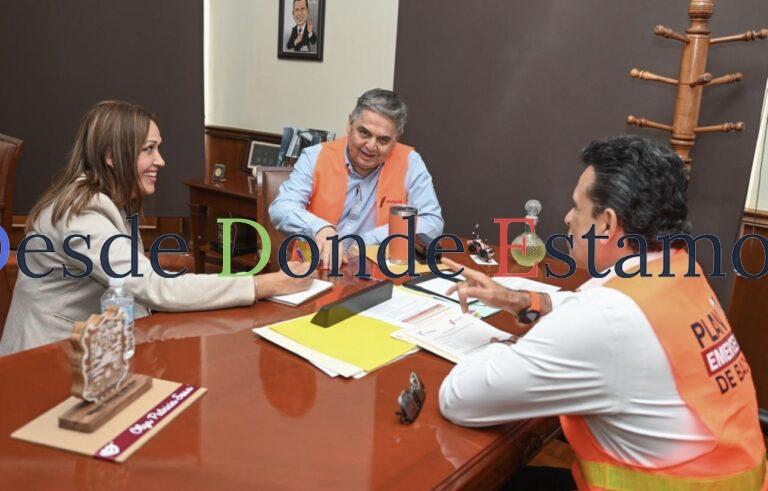 Sostiene Lalo Gattás reunión con colaboradores del gobierno municipal