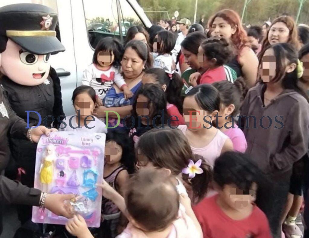 Guardia Estatal convive con niñez de ejidos, hospital y casa hogar