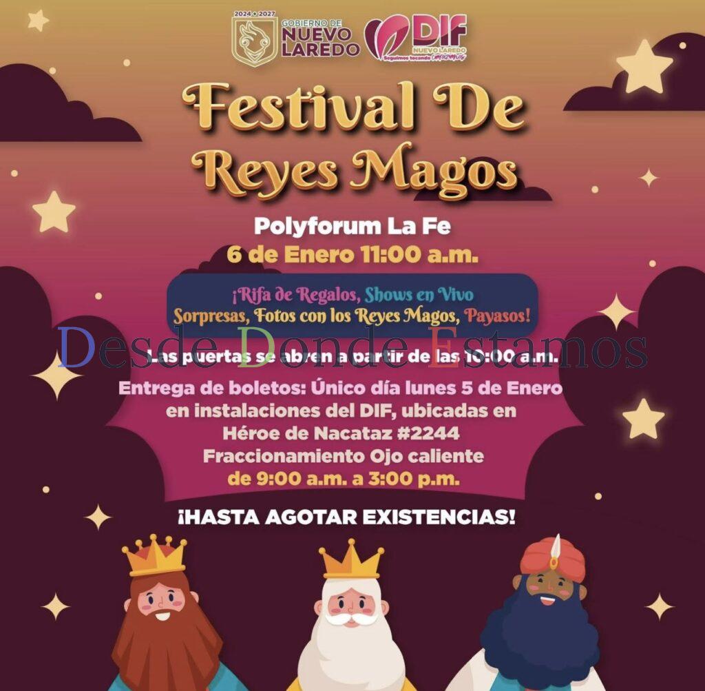 La magia del Día de Reyes llega a Nuevo Laredo
