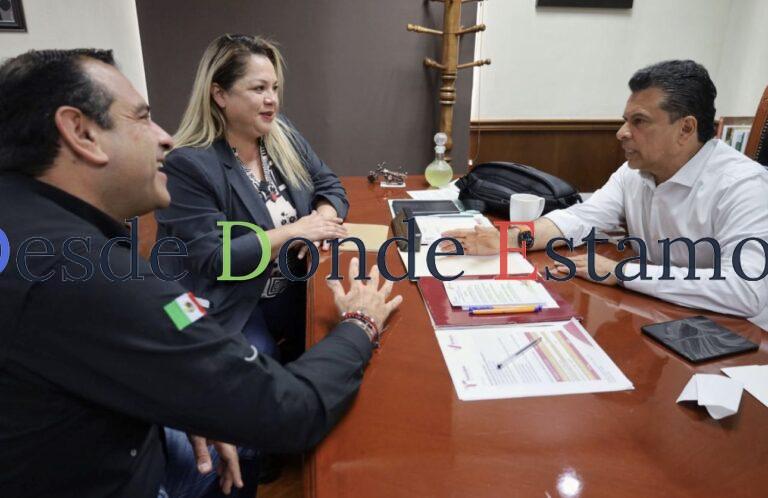 Sostiene Lalo Gattás reunión con secretarios para retomar plan de atención y obra pública