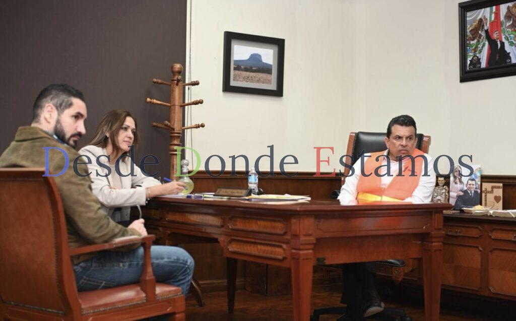 Sostiene Lalo Gattás reunión con secretarios para retomar plan de atención y obra pública