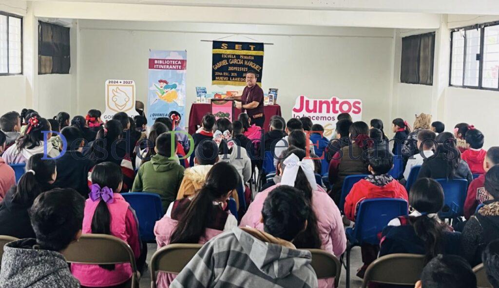 Gobierno de Nuevo Laredo promueve la lectura en más de 13 mil estudiantes