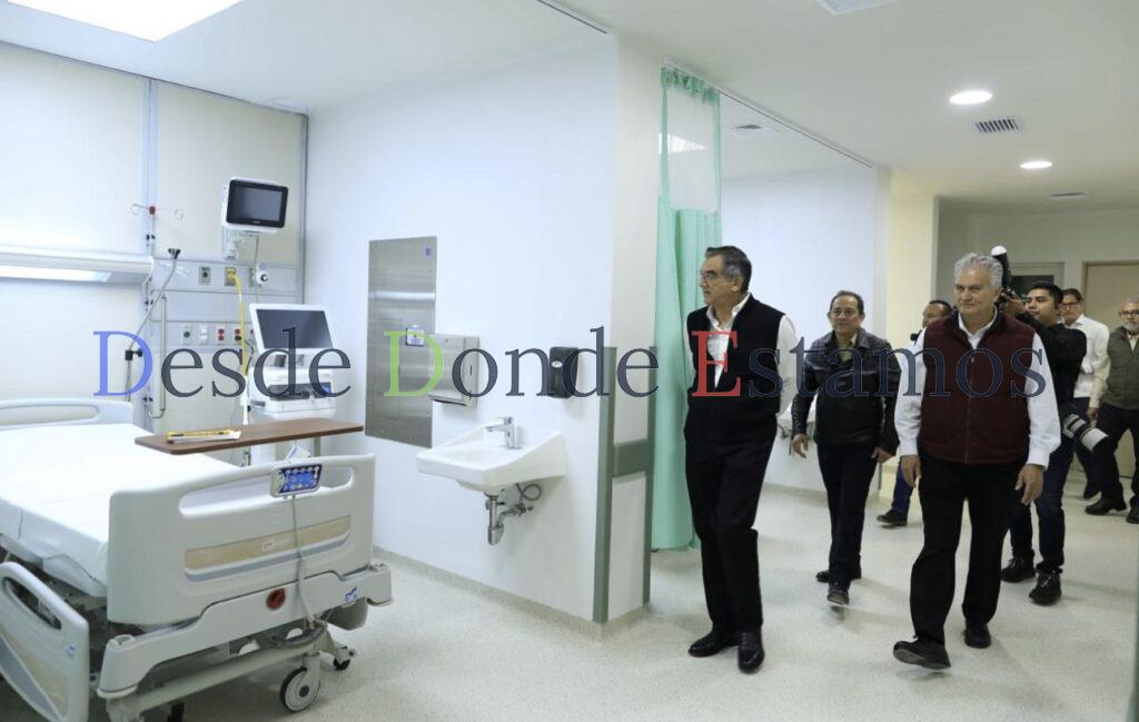 Supervisa Américo avance y equipamiento de Hospital General de Ciudad Madero