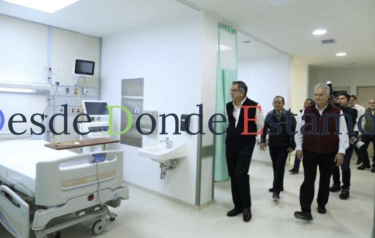 Supervisa Américo avance y equipamiento de Hospital General de Ciudad Madero
