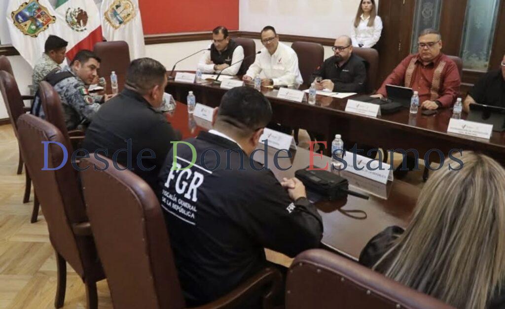Realizan reunión de Mesa de Seguridad Municipal