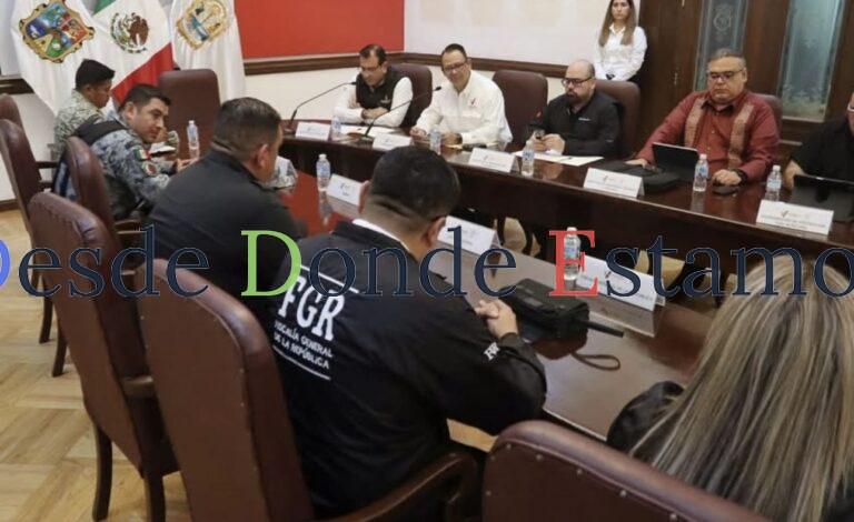 Realizan reunión de Mesa de Seguridad Municipal
