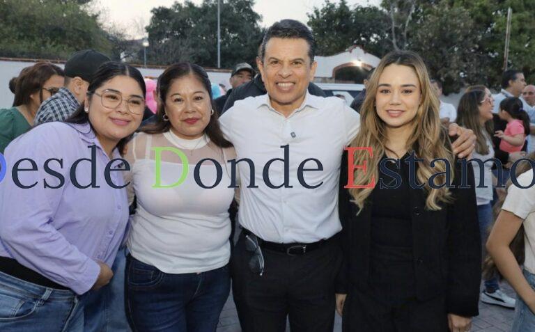 Comparten Lucy y Lalo monumental rosca de reyes con familias victorenses