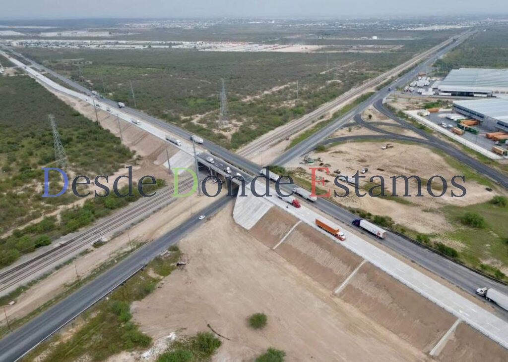 Abren en Nuevo Laredo circulación de segundo cuerpo del puente Méx II