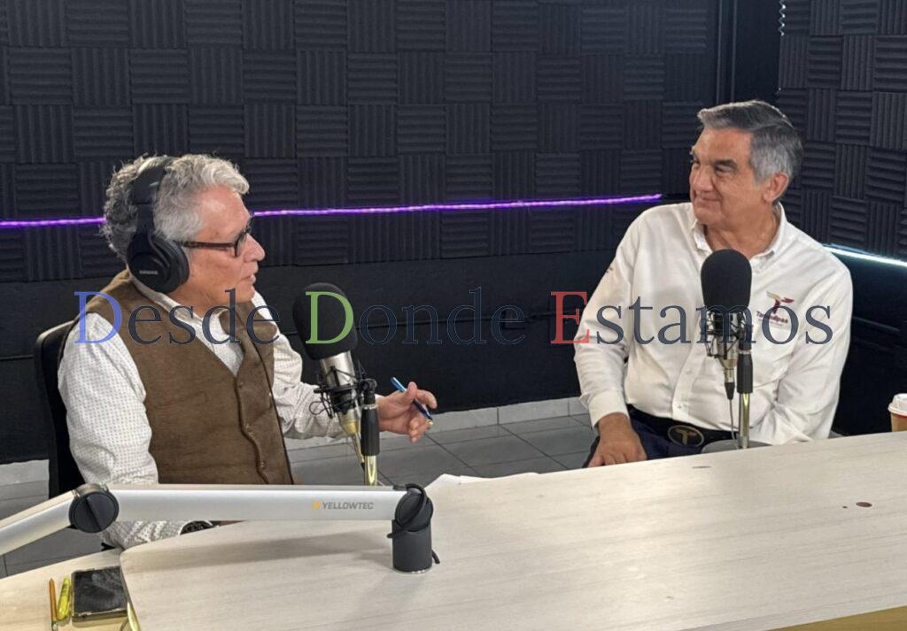 Realiza gobernador primer programa “Diálogos con Américo”