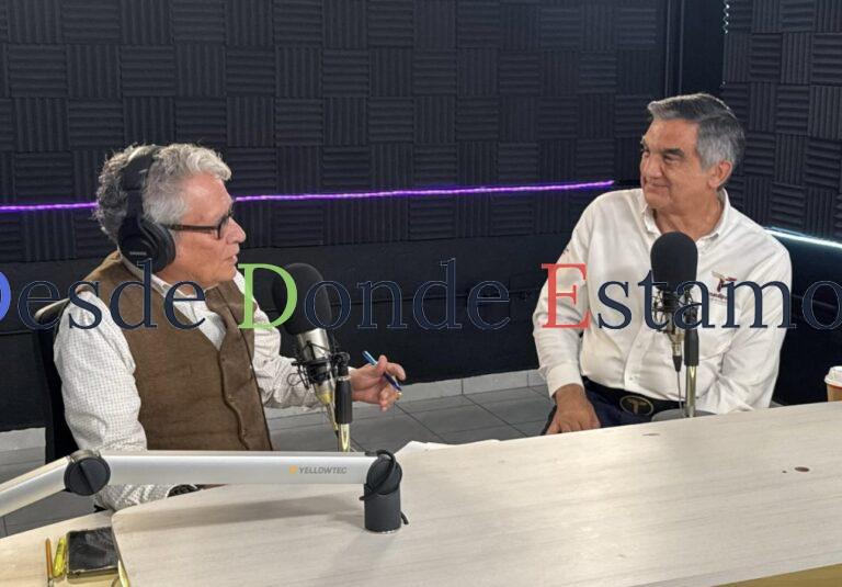 Realiza gobernador primer programa “Diálogos con Américo”