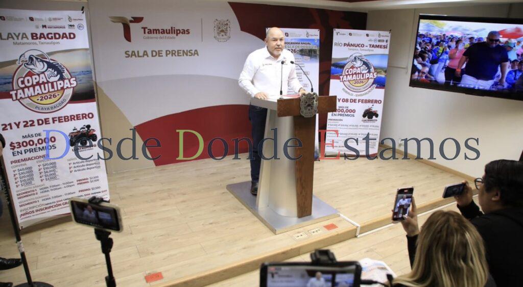 Proyecta Tamaulipas su liderazgo turístico con torneos de pesca deportiva