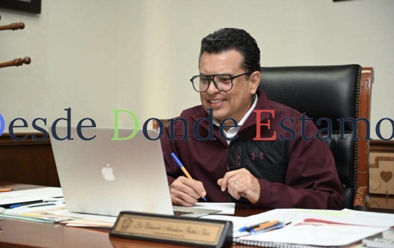 Participa alcalde de Victoria en reunión virtual del INAFED 2026