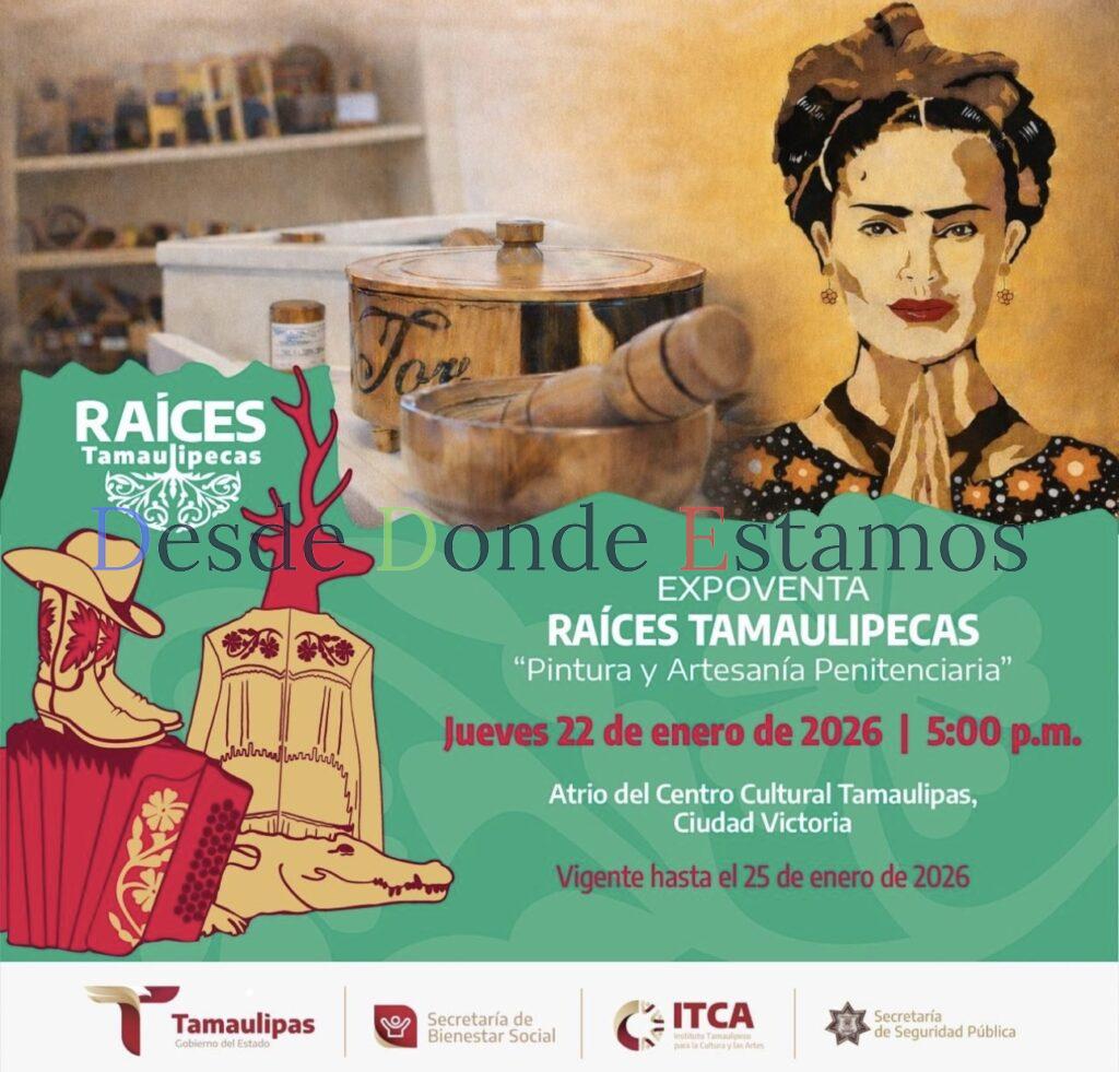 Invitan ITCA y SSPT a expoventa Raíces Tamaulipecas