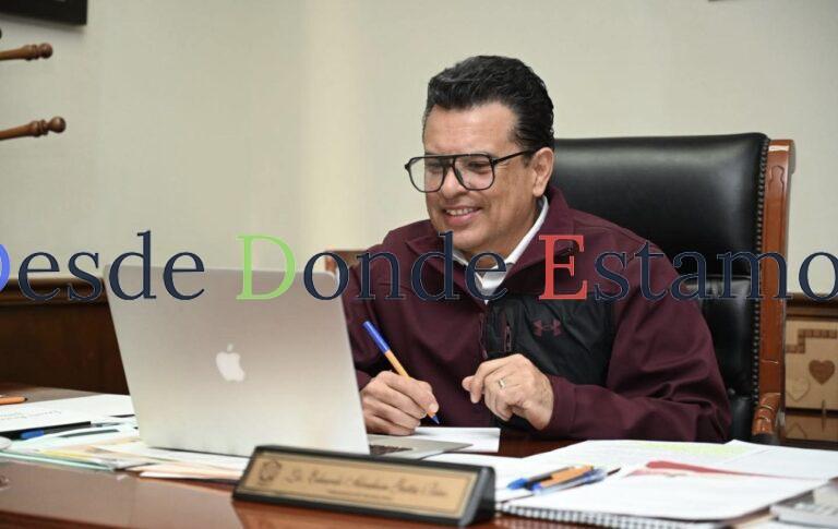 Participa alcalde de Victoria en reunión virtual del INAFED 2026