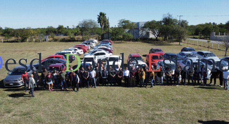 Se comprometen trabajadores de aplicación y reparto en el fomento de Victoria