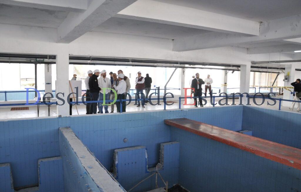 Supervisan avances en la rehabilitación de la Planta Potabilizadora