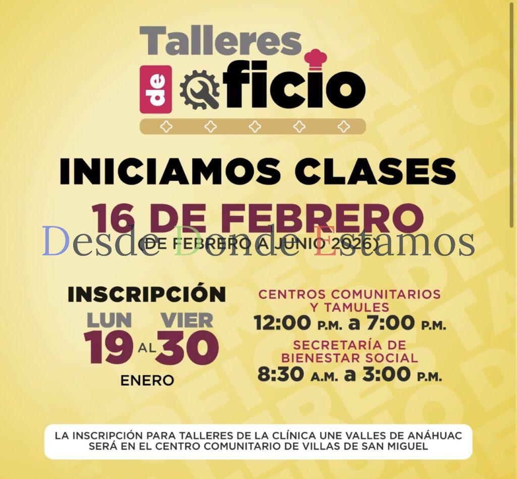 Promueven en Nuevo Laredo Talleres de Oficio